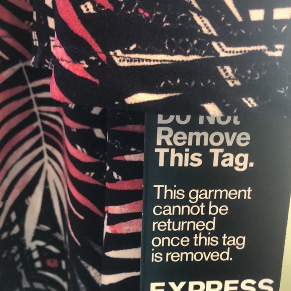 EXPRESS Red White Blue Mini Dress Spaghetti Straps Women’s XS NWT - Picture 6 of 14